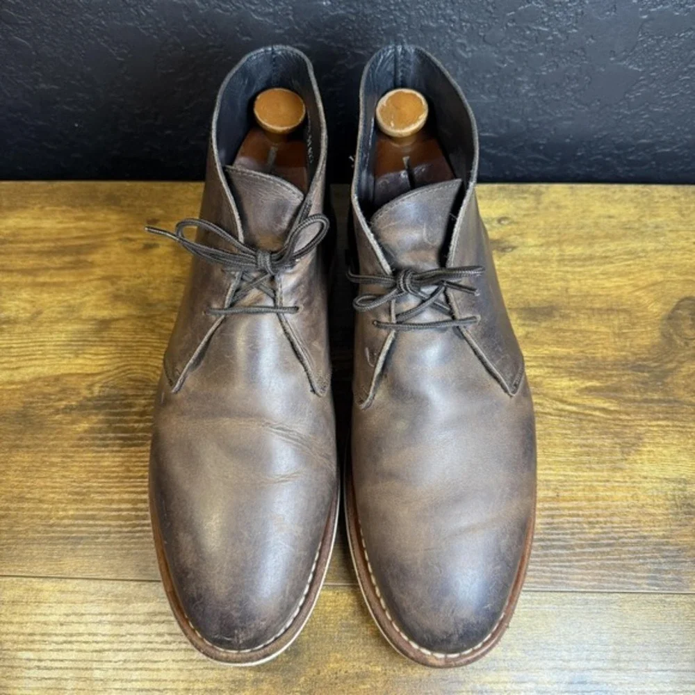 Thursday Boot Co Scout Brown Leather Chukka Boots Mens Size‎ 12